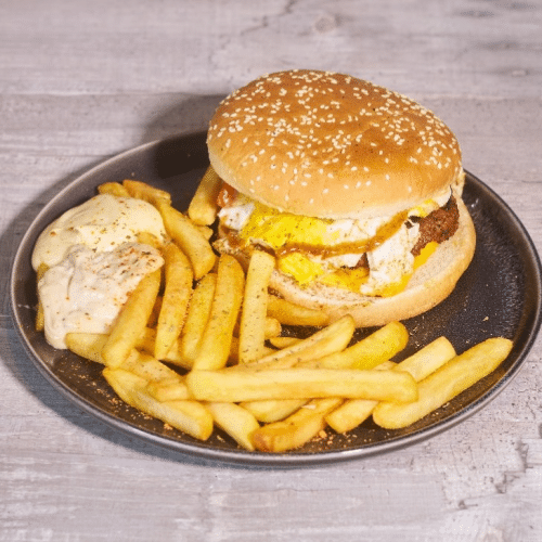 Egg burger