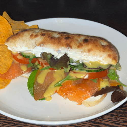 Zalm sandwich