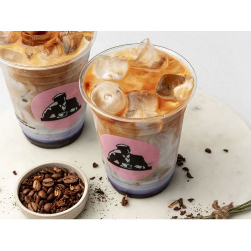 Iced Lavender Latte 16oz