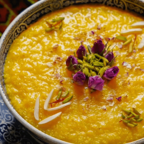Golden saffron delight