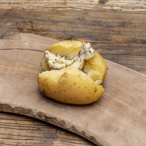 Gepofte aardappel