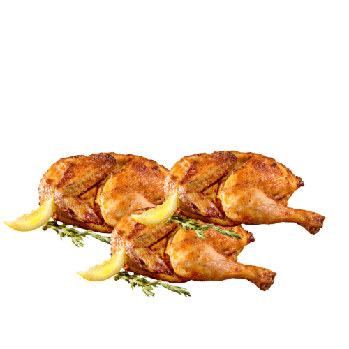 Junayds gegrilde halve kip 3 stuks