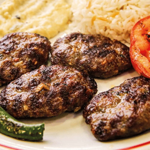 De beef koning menu: Köfte