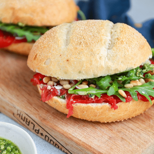 Luxe sandwich carpaccio