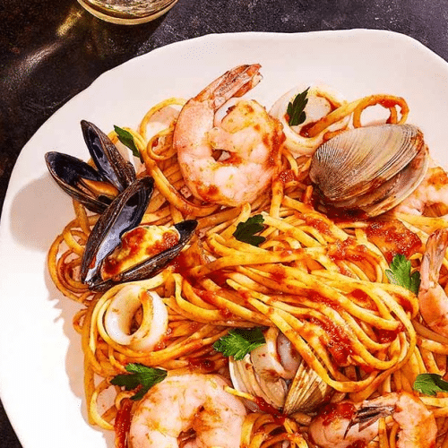 Pasta frutti di mare