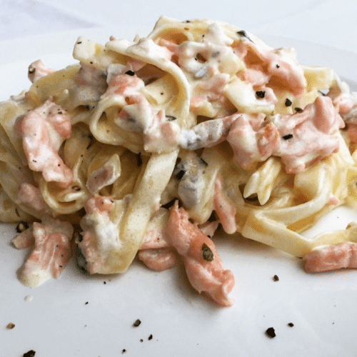 Pasta salmone