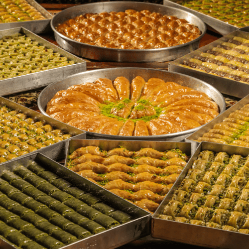 Hanzade Baklava Pistache mix varianten 1 kg
