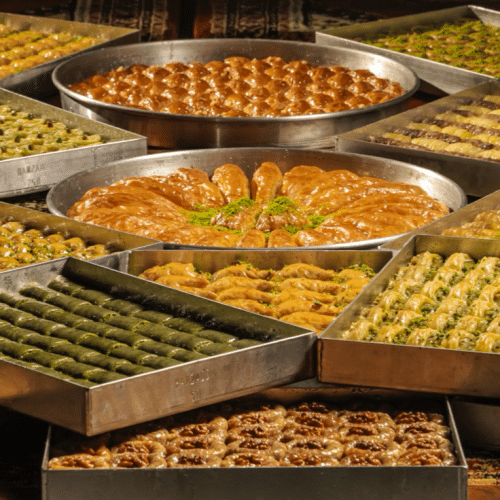 Hanzade Baklava Pistache mix varianten 500gr