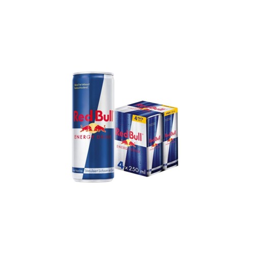 Red Bull energydrink  4x250 ml