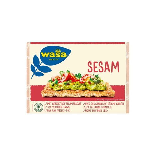 Wasa knackebrod sesam 250 gram