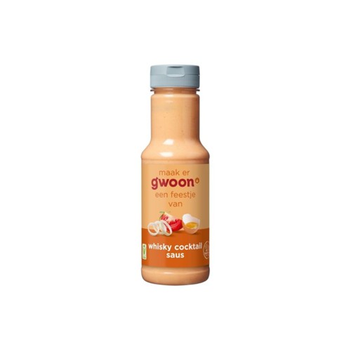 g'woon whisky cocktailsaus 300 ml