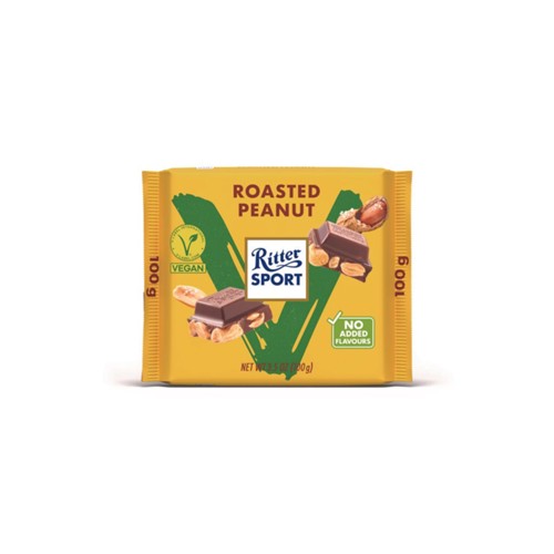 Ritter Sport vegan roasted peanut  100 gram