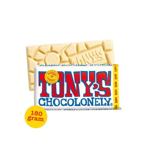 Tony's chocolonely wit  180 gram