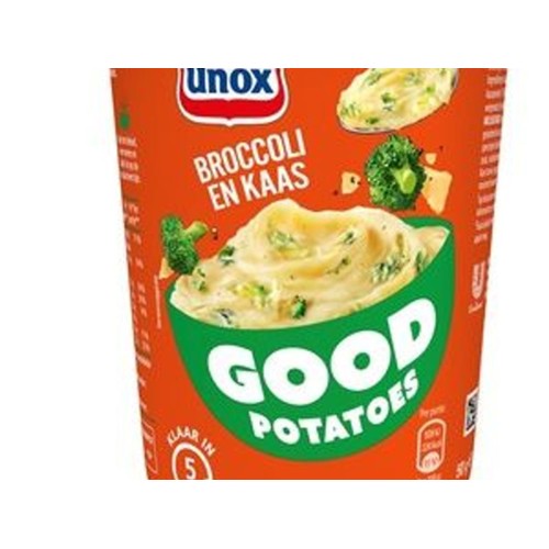 Unox good potatoes brocolli en kaas Kuipje 50 Gram