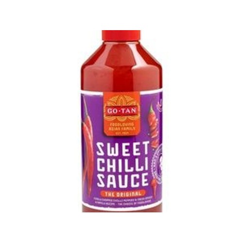 Go-Tan sweet chili sauce original Fles 500 Milliliter