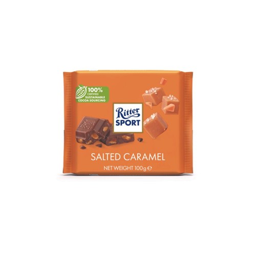 Ritter Sport chocolade salted caramel 100 gram