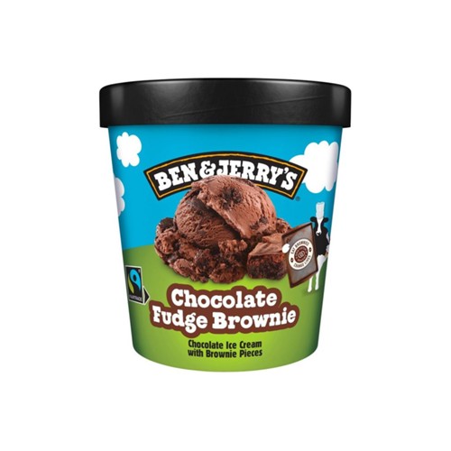 Ben&Jerry's ijs choco fudge brownie 465ml