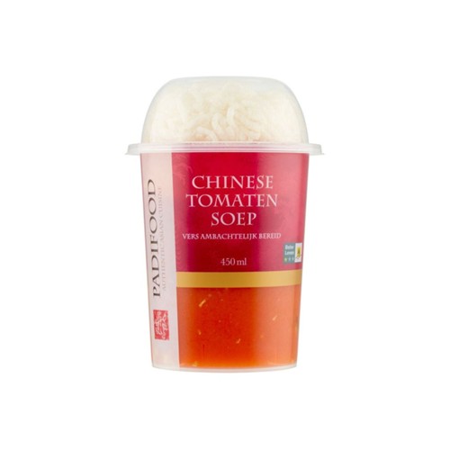 Padifood tomatensoep Chinees Kuipje 450 Milliliter
