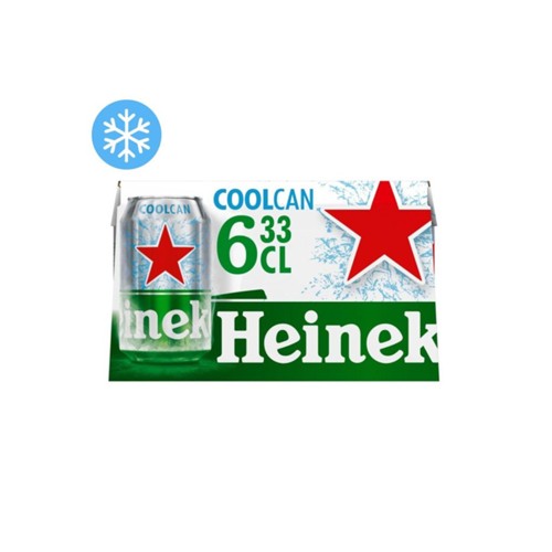 heineken pils bl 6x330ml  cool 6 st