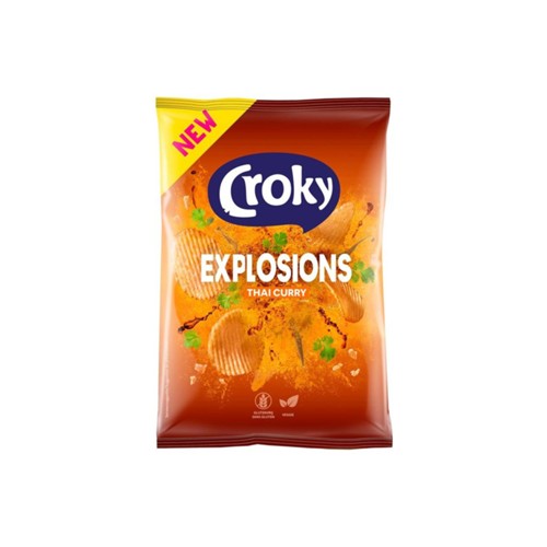 Croky Explosions thai curry 150gr
