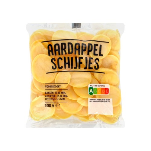 Lekkermakkelijk aardappel schijfjes naturel 500 gram