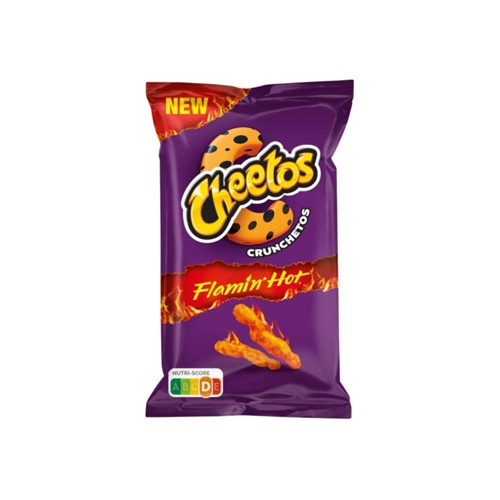 Cheetos crunchetos Flamin Hot Chips Zak 110 gram