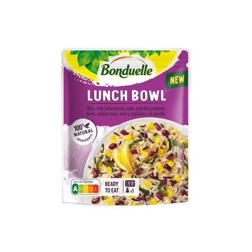 Bonduelle Lunch bowl rijst rode kidneybonen 250 gram