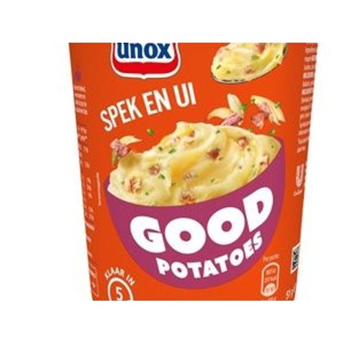 Unox good potatoes spek en ui Kuipje 51 Gram