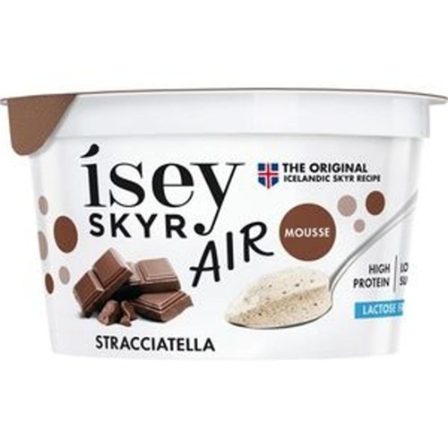 Isey Skyr mousse air stracciatella Kuipje 125 Gram