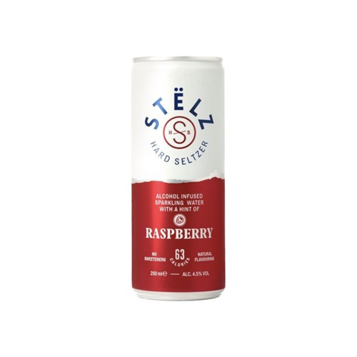 Stëlz raspberry blik 330 ml