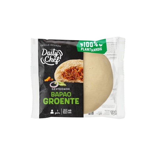 Daily Chef bapao groente Zak 115 Gram