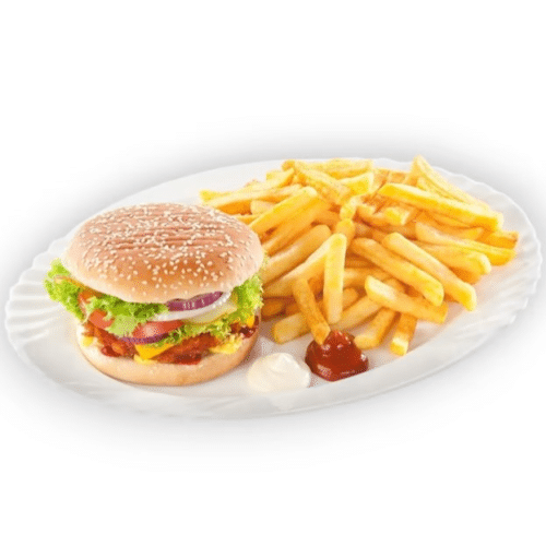 Hamburger speciaal menu
