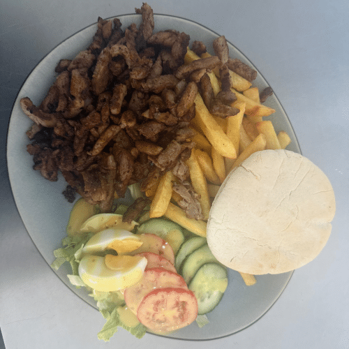 Shoarma schotel