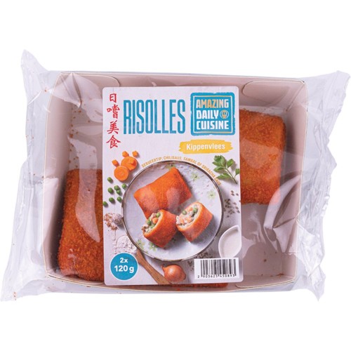 ADC Risolles Kippenvlees 2 stuks