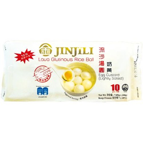 Jinjili  Kleefrijstballen met Eiercustard 200g