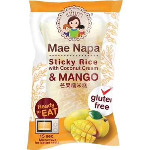 Mae Napa  Kleefrijst met Kokosnootcreme & Mango 80g