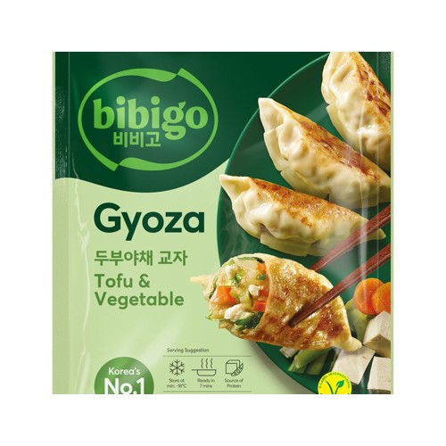 CJ  Bibigo Gyoza Dumplings Tofu en Groente 600g