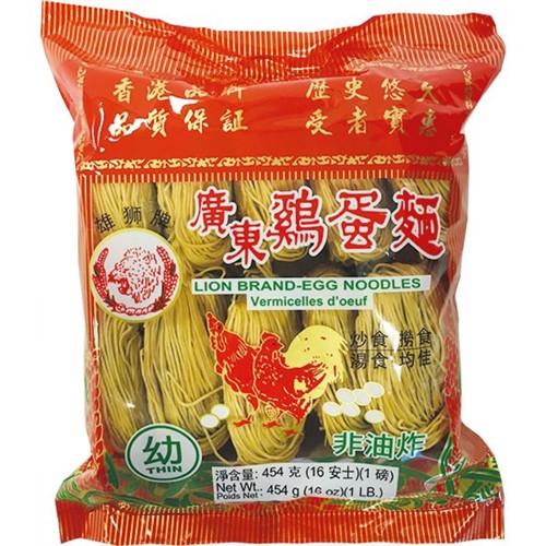Lion Waystart Chinese Egg Noodle Thin 454g