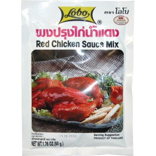 Lobo  Rode Kip Sausmix 50g