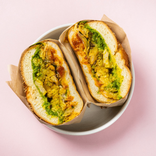 Amba chicken sandwich
