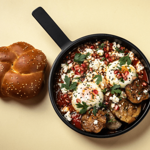 Eggplant and feta