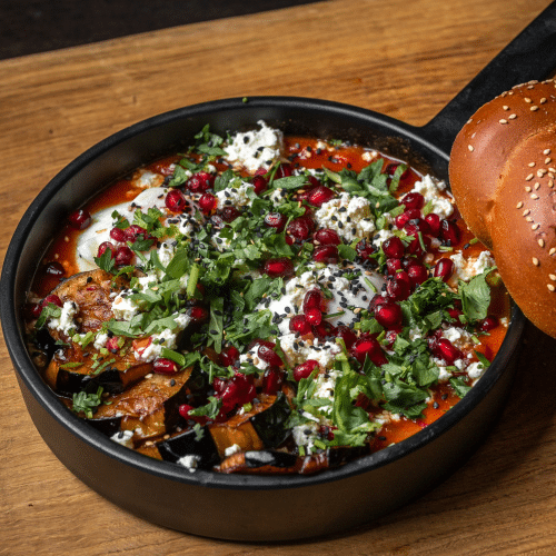 Eggplant and feta