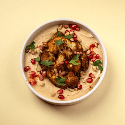 Hummus bloemkool