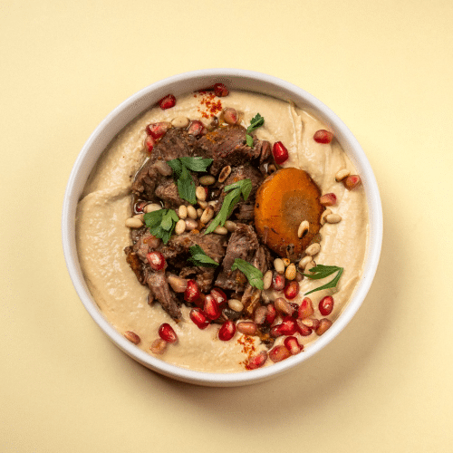 Hummus stoofvlees
