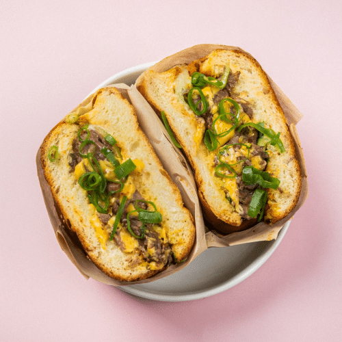 Slow philly cheese