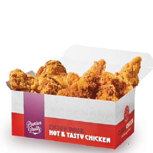 Crispy chicken snackbox