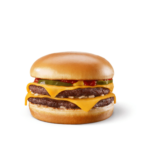 Double cheeseburger