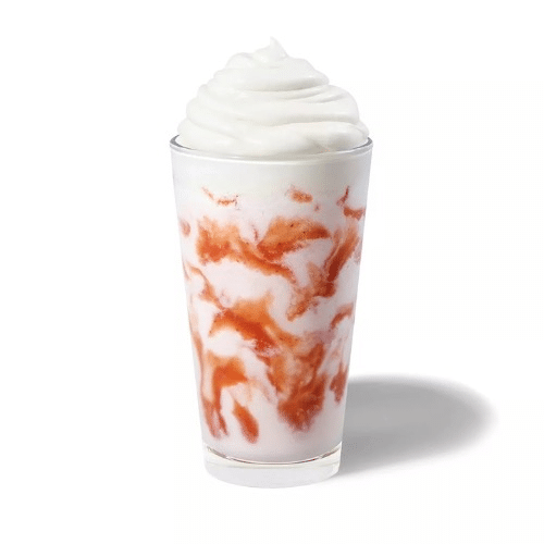 Frappuccino strawberry and cream