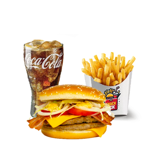 Double smokey Jack menu