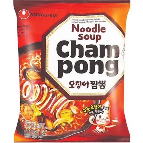 Nong Shim  Instant Ramyun Cham Pong 124g